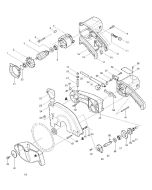 Makita 2400B BALL BEARING 6203LLB HM1810 211256-2 Spare Part