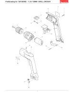 Buy A Makita 6019DWE GEAR ASSY 6019DW 125050-5 Spare Part