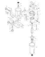 Makita 3703 STRAIN RELIEF HS7100/BO5041 687052-4 Spare Part