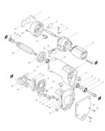 Makita 3705 BINDING HEAD SCREW M4X12 915116-7 Spare Part