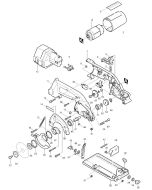 Makita 5093D HEX. NUT M4 931102-0 Spare Part