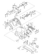 Makita 5621RD TAPPING SCREW  4X60 266209-6 Spare Part