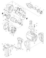 Makita 6013B RUBBER PIN 4 GA7050/9050/PC500 263002-9 Spare Part