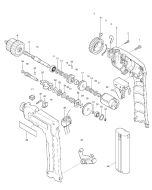 Makita 6095D PAN HEAD SCREW M4X22 911143-2 Spare Part