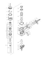 Makita AN510H COMPRESSION SPRING 27 AN510 234055-5 Spare Part