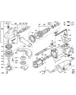 Buy A AEG WS8115M FLANGE NUT M14 3MM P1 A/M  4932345628 Spare Part Serial No:4000368431