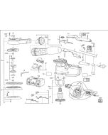 Buy A AEG EX150ES HANDLE COMPL. 200407003 Spare Part Serial No:4000443291