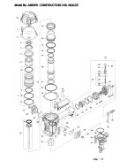 Buy A Makita AN935H COMPRESSION SPRING 2 AN510/71 233492-0 Spare Part and Fix Your Air Powered Nailer and Stapler  Today