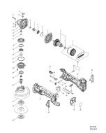 Buy A Makita DGA454 BALL BEARING 607LLB 9553/9555 210034-7 Spare Part and Fix Your Angle Grinder (Cordless)  Today