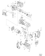 Buy A Makita DTM40 BATTERY HOUSING SET BTM40 187609-6 Spare Part and Fix Your Multi Tool (Cordless)  Today