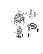 Stanley MULTILINE LEG 1004546-06 Spare Part Type 1 Exploded Parts Diagram