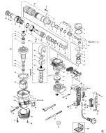 Stanley STHM5KS SWITCH HANDLE 4050301606 Spare Part Type 1 Exploded Parts Diagram