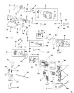 Stanley STHR263K SPRING 1004518-66 Spare Part Type 1 Exploded Parts Diagram