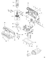 Stanley SSS310 CLAMP RH 6010393-14 Spare Part Type 1 Exploded Parts Diagram