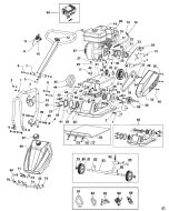 Stanley SGC-13000N BOLT E6043000106 Spare Part Type 1 Exploded Parts Diagram