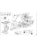 Stanley SGC-11000N HANDLE SA E6043000203 Spare Part Type 1 Exploded Parts Diagram