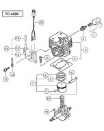 Buy A Tanaka TC-4200 FUEL PIPE 3X5X85 6684880 Spare Part