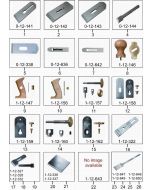 Stanley HANDPLANEPARTS KIT 1-12-157 Spare Part Type 1 Exploded Parts Diagram