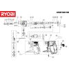 Ryobi CRH1801M Spare Parts List Type: 5133001049