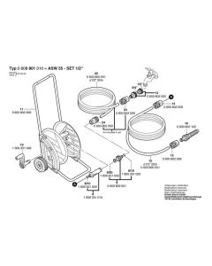 Buy A Bosch ASW 55-SET 1/2" FLAT GASKET ?15x?24x3=3/4" 1609351002 Spare Part Type: 600801310