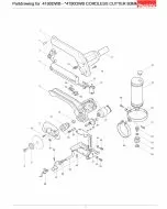 Buy A Makita 4190DWB HOUSING SET 4103D 182025-7 Spare Part