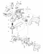 Makita 1050D NOZZLE 416787-8 Spare Part