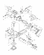 Makita 1100 DRUM HOUSING 1100 157022-2 Spare Part