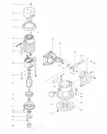 Makita 3601B 'SCALE RING 3601B 411372-2 Spare Part