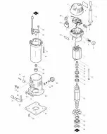 Makita 3707FC STRAIGHT BIT 6E 793074-5 Spare Part