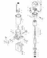 Makita 3708FC 'REAR COVER 3707F/3708F 417747-3 Spare Part