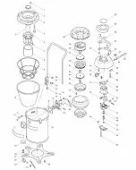 Makita 404X FOAM FILTER 423147-7 Spare Part