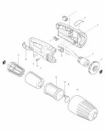 Makita 4071D DC MOTOR 629776-6 Spare Part