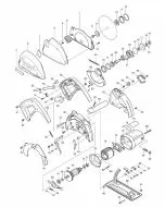 Makita 4131 'DUST CASE 4131 317776-5 Spare Part