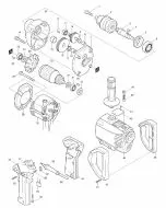 Makita 6013BR CARBON BRUSH CB-51 181021-2 Spare Part