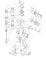 Makita AG125 'TOP CAP GASKET AG125  LINE 03 162211-6 Spare Part