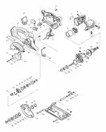 Makita BCS550 HANDLE SET 188214-2 Spare Part