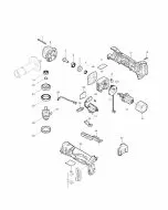 Makita BDA350 F/R CHANGE LEVER BDA340/41/50 450610-7 Spare Part