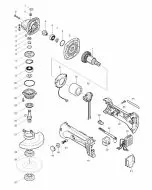 Makita BGA450 BEARING BOX 317819-3 Spare Part