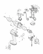 Makita BHP441 GRIP ASSEMBLY 123168-6 Spare Part