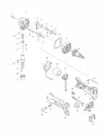 Makita BJN161 GEAR HOUSING COMP BJN160/161 141878-3 Spare Part