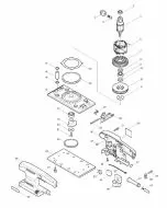 Makita BO3700 THIN WASHER 10 253311-4 Spare Part