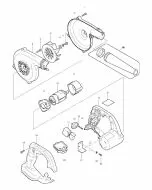 Makita BUB182 'MOTOR RUBBER RING B UB141D/18 KW00000150 Spare Part