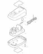 Makita DC10WA NAME PLATE DC10WA 864956-9 Spare Part