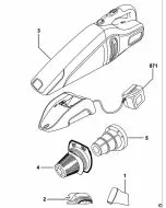 Buy A Black & Decker CHV1688 TOOL CREVICE  90511448 Spare Part Tye: 1