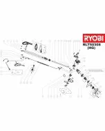 Ryobi ELT4235 SPOOL CARRER ELT3725/4235 ( 1 ) 99007001039 Spare Part