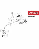 Ryobi ELT738 SWITCH ( 1 ) 93097033 Spare Part