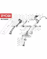 Ryobi ELT738 SWITCH LEVER RET AK1000 ELT738/1040 ( 1 ) 93097034 Spare Part