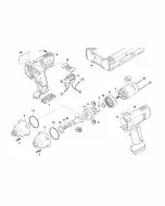 Milwaukee PIW14.4HEX SHAFT 38500930 Spare Part Exploded Diagram