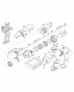 Milwaukee PDD14.4 LOKTOR SCREW N874101 C-K3X16 4931622708 Spare Part Exploded Diagram