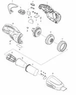 Buy A Makita DCL181F FAN COVER 4093D/BCL140/BCL18 416030-5 Spare Part and Fix Your Cordless Vacuum Cleaner  Today